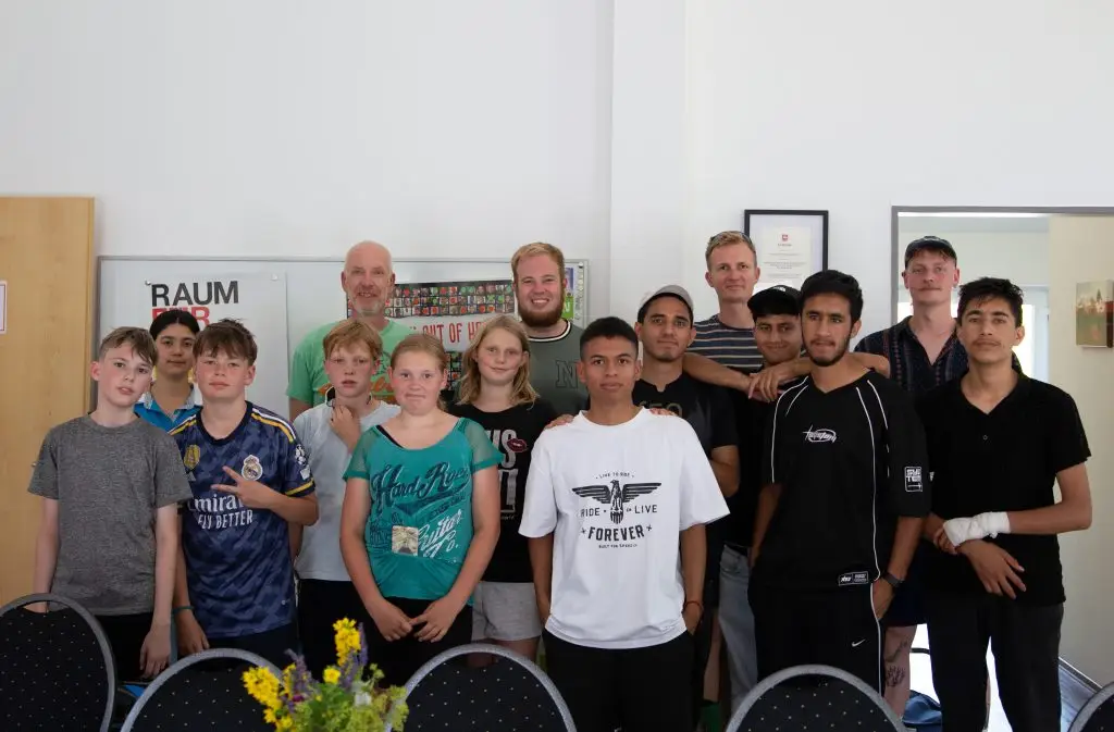 Klima-Peers on Tour 7 Gruppen Bild im Moin